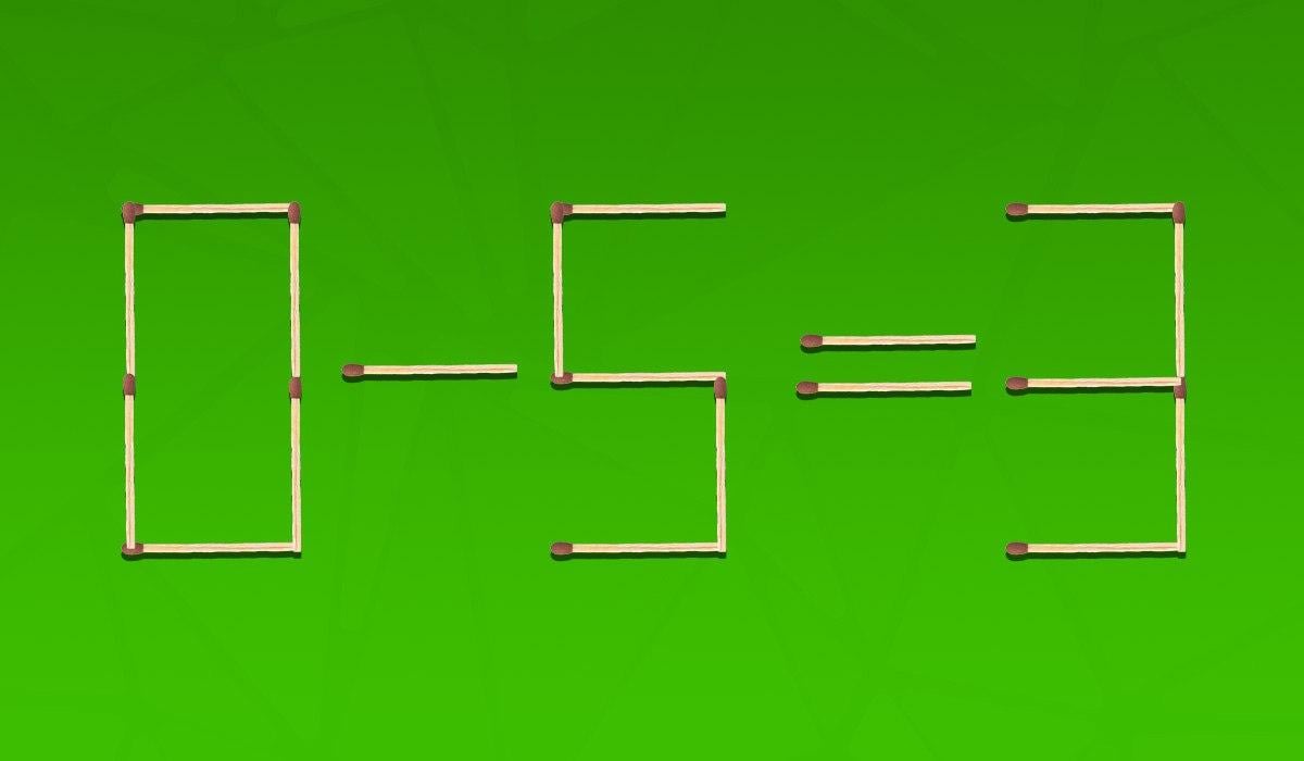 Que 2 fósforos devem ser movidos para que a equação seja correta: um teste de QI Que 2 fósforos devem ser movidos para que a equação seja correta: um teste de QI