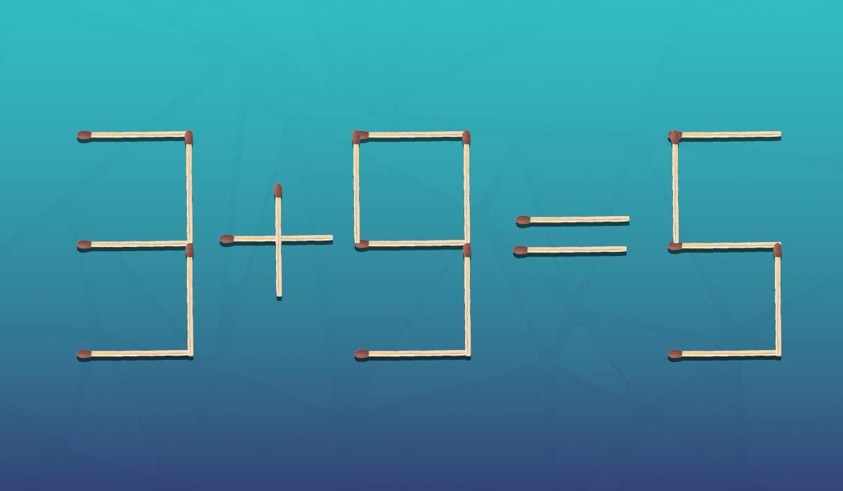 Que correspondência deve ser movida para que a igualdade seja correta: um puzzle para génios Que fósforo deve ser movido para que a igualdade seja correta: um puzzle para génios