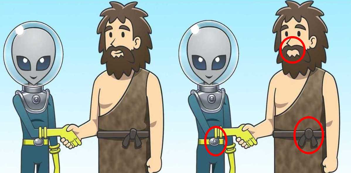 Apenas 1% das pessoas será capaz de completar a tarefa: encontrar as diferenças entre as imagens Apenas 1% das pessoas será capaz de completar a tarefa: tens de encontrar as diferenças nas imagens