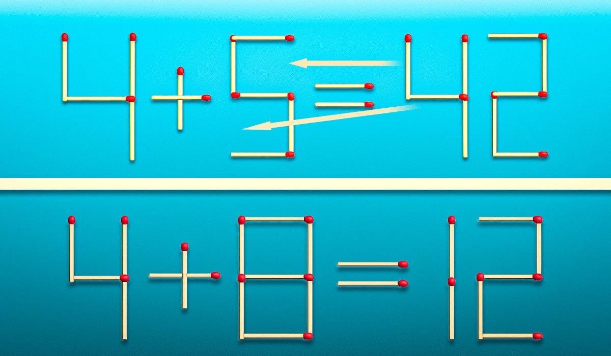 Arrasta 2 fósforos e a igdade torna-se correta: um teste de QI rápido Arrastar 2 correspondências e a igdade torna-se correta: um teste rápido de QI