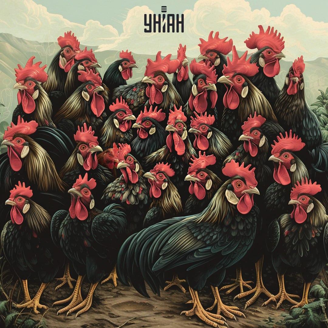 Encontrar a galinha no puzzle visual a tempo