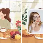 Tem 11 segundos para encontrar 4 diferenças no seu pequeno-almoço: um teste muito simples-Teste de QI Tem 11 segundos para encontrar 4 diferenças no seu pequeno-almoço: