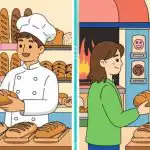 Teste de QI: encontrar as 3 diferenças na imagem do padeiro em 25 segundos Teste de QI: encontrar as 3 diferenças na imagem do